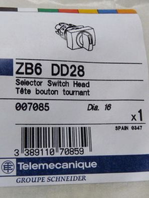 Telemecanique ZB6 DD28 Wahlschalter