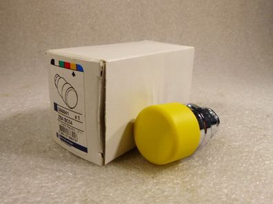 Telemecanique ZB4 BC54 Pilzdrucktaster gelb - ungebraucht - in OVP