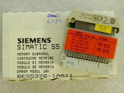 Siemens Simatic S5 EPROM 6ES5376-1AA11