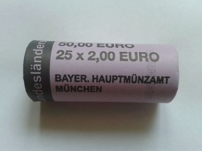 Rolle 25 x 2 euro 2024 Bundesländer Mecklenburg Vorpommern D (München)