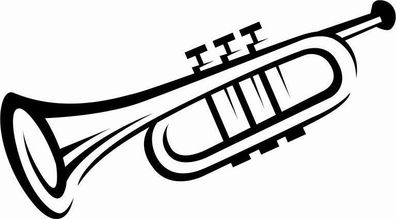N8 , Musikinstrument, Aufkleber, Trompete, Note, Wand , Auto