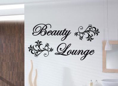 Spr4 Beauty Lounge Bad Wandtattoo Aufkleber 55 x 28 cm
