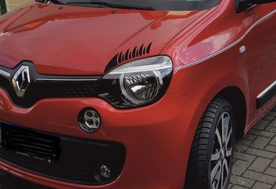 Wimpern für Renault Twingo 2 Aufkleber für rechts und lings