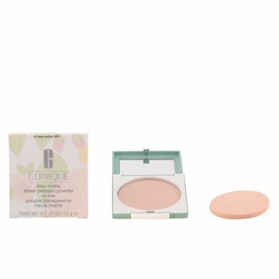 Clinique Stay Matte Sheer Pressed Powder Oil-Free 02 Stay Neutral 7 g