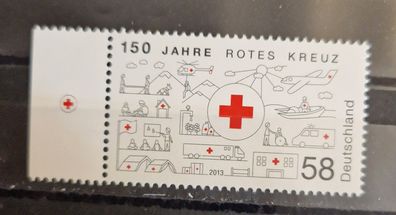 BRD - MiNr. 2998 - 150 Jahre Rotes Kreuz