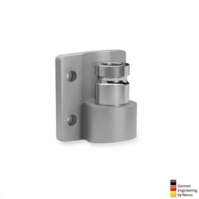 Novus Clu Plus Zubehör Wandhalterung Adapter (899 + 0089 + 000), silber