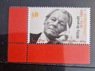 BRD - MiNr. 3037 - 100. Geburtstag von Willy Brandt