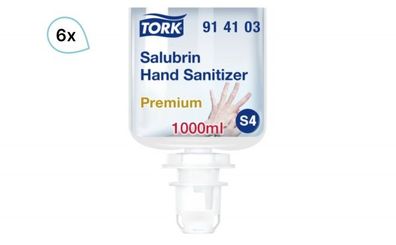 Desinfektion, Haut- & Händedesinfektion Tork Salubrin 6x1.000ml, System S4