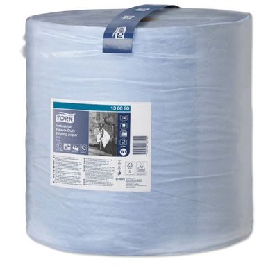 Tork Industrie Papierwischtücher blau W1 Premium Qualität, 3-lagig, 750 Blatt, 36.9 c