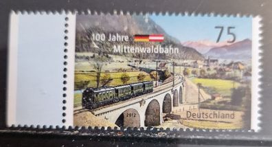 BRD - MiNr. 2951 - 100 Jahre Mittenwaldbahn