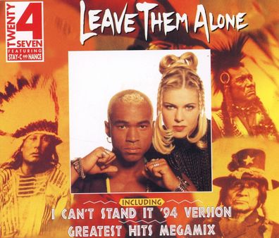Maxi CD Cover Twenty 4 Seven - Leave them alone
