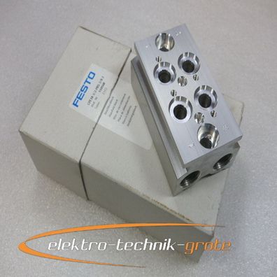 Festo CPE18-3/2-PRS-3/8-2 550568 E102 Anschlussblock -ungebraucht