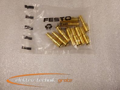 Festo Anschlussstecker 117945 ungebraucht in versiegelter Orginalverpackung VPE