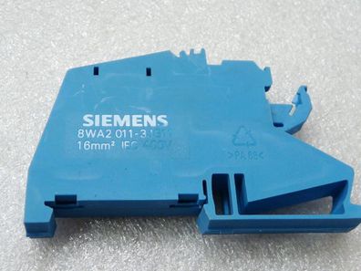 Siemens 8WA2011-3JG11 Einspeiseklemme VPE 8 St ungebraucht