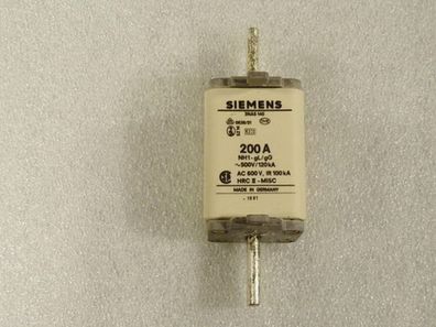 Siemens 3NA5140 Sicherungseinsatz 200 A