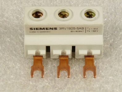 Siemens 3RV1925-5AB Einspeiseklemme