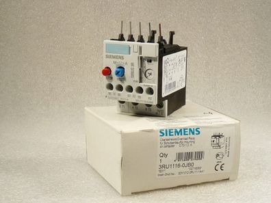 Siemens 3RU1116-0JB0 Ueberlastrelais 0 , 7 - 1A - ungebraucht - in OVP