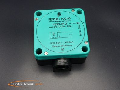 Pepperl + Fuchs Induktive Sensor NJ50-FP-Z-P1