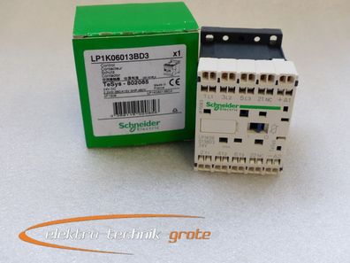 Schneider Electric Schütz LP1K06013BD3 TeSys - 802085 ungebraucht in Orginalverp