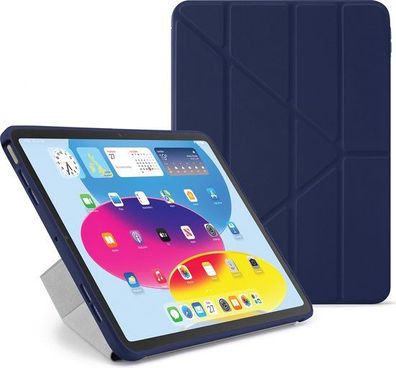 Pipetto Origami No3 für iPad 10 Pencil Case iPad Hülle 10,9 Zoll blau