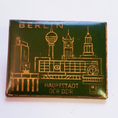 DDR Abzeichen Berlin Hauptstadt der DDR