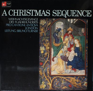 BASF/ Harmonia Mundi 25 22487-2 - A Christmas Sequence - Weihnachtsgesänge Des X