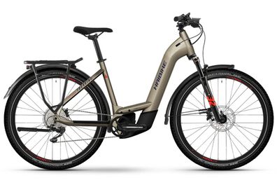 Haibike City Elektro-Fahrrad Bosch CX i750Wh Kiox 300 Trekking 8 11-Gang Gr. L 2024