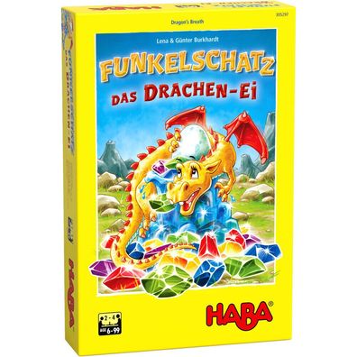 HABA Funkelschatz Drachen-Ei Geschicklichkeitsspiel Kinderspiel 305297 ab 6 J.