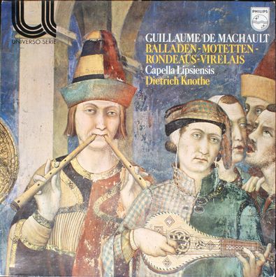 Philips 6580 026 - Balladen - Motetten - Rondeaus - Virelais