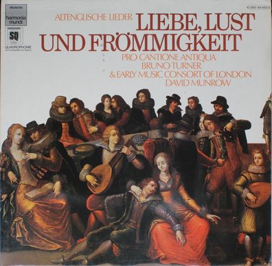 Deutsche Harmonia Mundi 1C 065-99 683 Q - Liebe, Lust und Frömmigkeit (Altengli