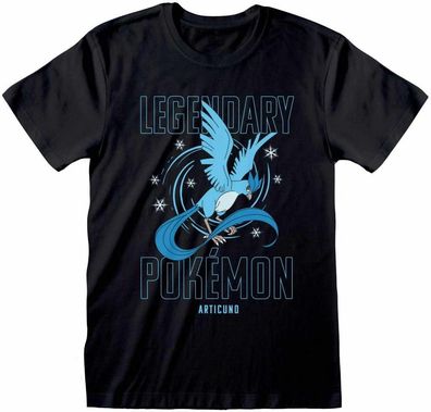 Pokémon Pokemon - Legendary Articuno (Unisex) T-Shirt Black