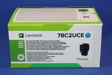 Lexmark 78C2UCE Toner Cyan -A
