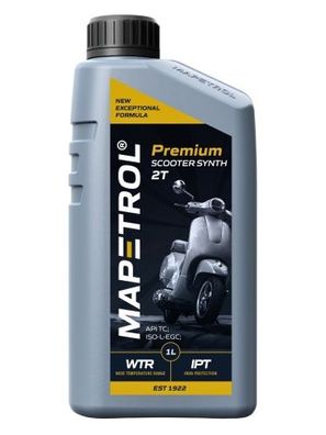Mapetrol Premium Scooter Synth 2T 1 Liter