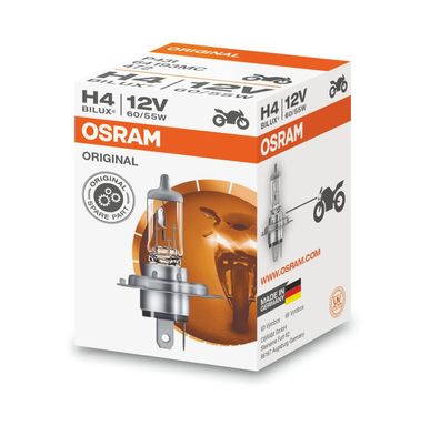 OSRAM H4 12V 60/55W Scheinwerferlampe P43t