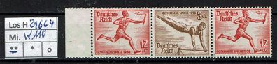 Los H21664: Deutsches Reich Mi. W 110 * *