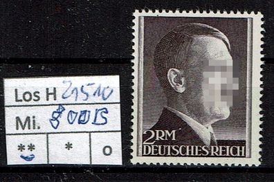 Los H21510: Deutsches Reich Mi. 800 B * *