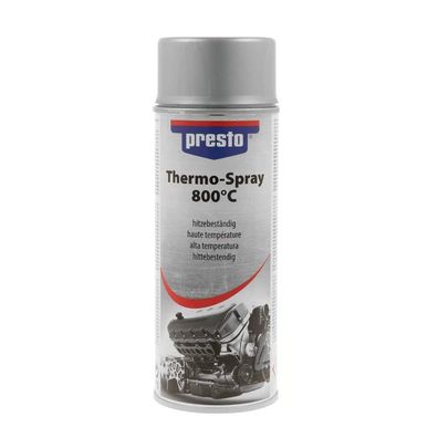 Presto Thermo-Lackspray silber 800°C / 400 ml.