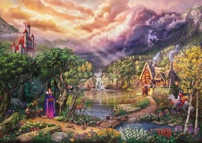 Disney - Snow White and the Queen, Kinkade