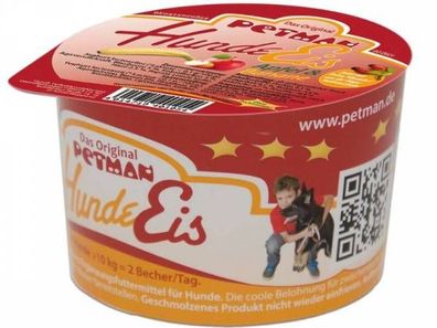 Petman Apfel & Banane HundeEis 90 ml (Inhalt Paket: 6 Stück)