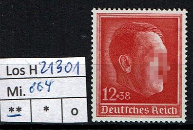 Los H21301: Deutsches Reich Mi. 664 * *