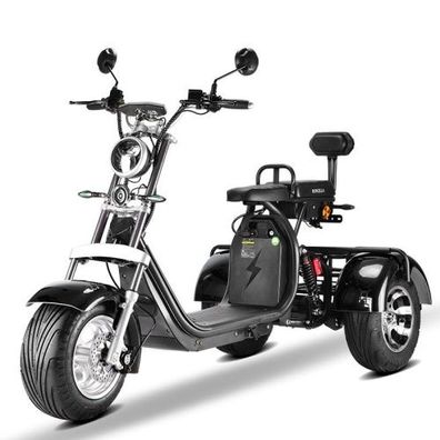 COCO BIKE CP-3.0 Elektro Trike 2000 Watt 45 km/ h, E-Trike, E-Roller mit 3 Rädern bis