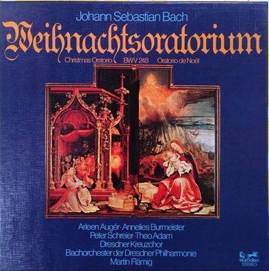 Eurodisc 87 937 XGK - Weihnachtsoratorium BWV 248