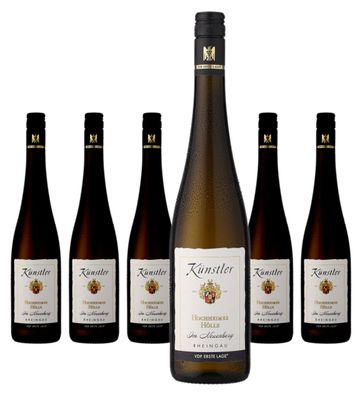 6 x Künstler Hochheimer Hölle Riesling Qualitätswein trocken – 2021
