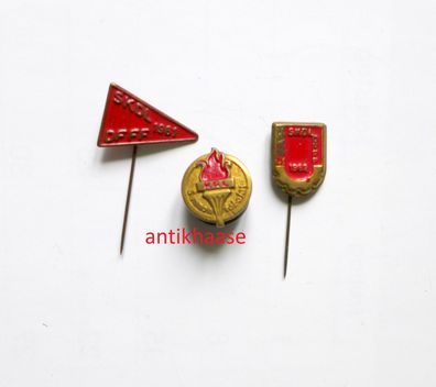 3 Finnland Abzeichen Pin SKDL DFFF 1961/62 KRL 1953 Demokratische Union