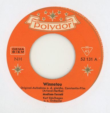 7" Medium Terzett - Winnetou ( Ohne Cover )