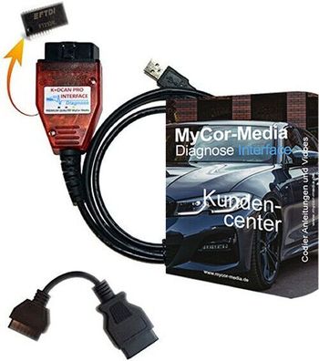 KDCAN PRO Interface FÜR BMW INPA Software Rheingold NCS EXPERT WINKFP