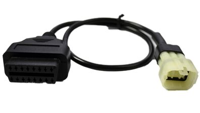 Adapter Stecker für Motorrad KTM 6 Pin Plug zu OBD 2 OBD2 für TUNE ECU Tuneecu