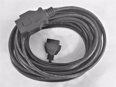 OBD 2 Verlängerung Kabel Stecker Adapter Buchse Diagnose voll belegt
