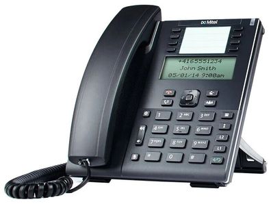 Mitel 6865i VoIP SIP Telefon PIN Code, Integrierter Webserver, PoE 80C00001AAA-A
