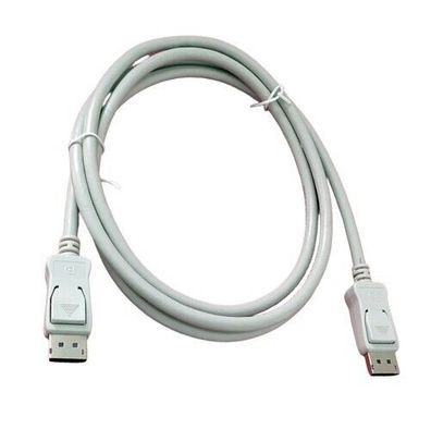 Displayport auf Displayport Kabel 1,8m DP Verbindungskabel - 2x DP Stecker grau